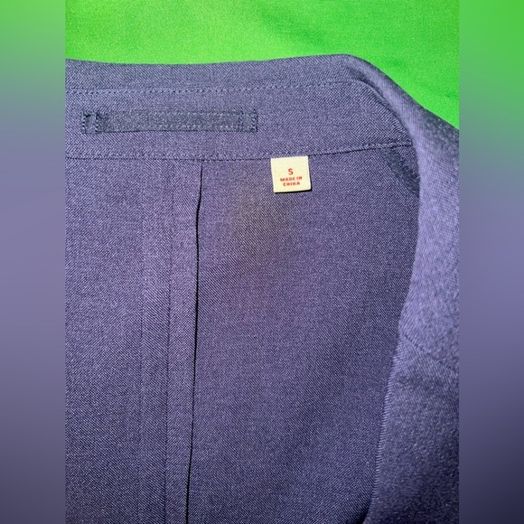 Uniqlo x Marni Men’s Tailored Navy Blue Blazer size Small - Picture 4 of 8